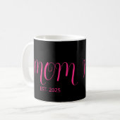 Mom Established New Mom Gift Coffee Mug コーヒーマグカップ (正面左)