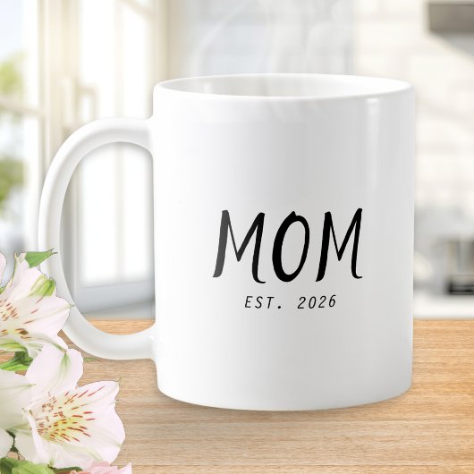 Mom Established New Mom Gift Coffee Mug コーヒーマグカップ
