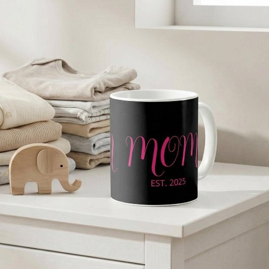 Mom Established New Mom Gift Coffee Mug コーヒーマグカップ