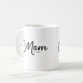 Mom Established New Mom Gift Coffee Mug コーヒーマグカップ (正面左)