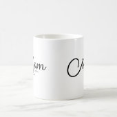 Mom Established New Mom Gift Coffee Mug コーヒーマグカップ (中央)
