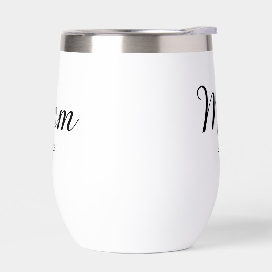Mom Established New Mom Gift Insulated Tumbler (左面)