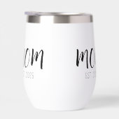 Mom Established New Mom Gift Insulated Tumbler (右面)