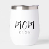 Mom Established New Mom Gift Insulated Tumbler (左面)