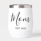 Mom Established New Mom Gift Minimalist (背面)