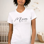 Mom Established New Mom Gift Personalized Tシャツ
