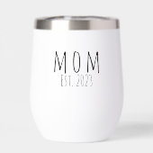 Mom Established New Mom Gift Thermal Wine  (背面)