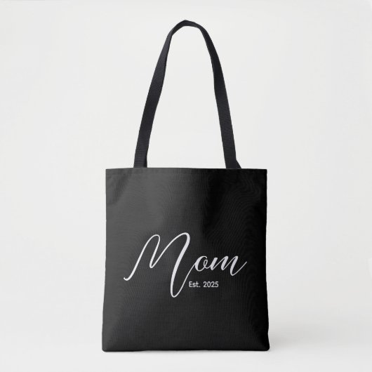 Mom Established New Mom Gift Tote Bag トートバッグ (正面)