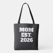 Mom Established New Mom Gift Tote Bag トートバッグ (裏面)