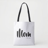 Mom Established New Mom Gift Tote Bag トートバッグ (正面)