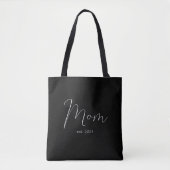 Mom Established New Mom Gift Tote Bag トートバッグ (正面)