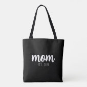 Mom Established New Mom Gift Tote Bag トートバッグ (裏面)