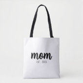 Mom Established New Mom Gift Tote Bag トートバッグ (正面)