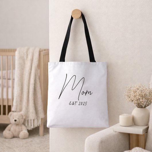 Mom Established New Mom Gift Tote Bag トートバッグ