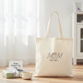 Mom Established New Mom Gift Tote Bag トートバッグ