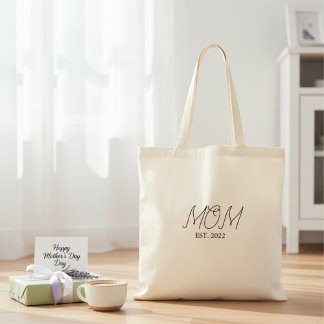 Mom Established New Mom Gift Tote Bag トートバッグ