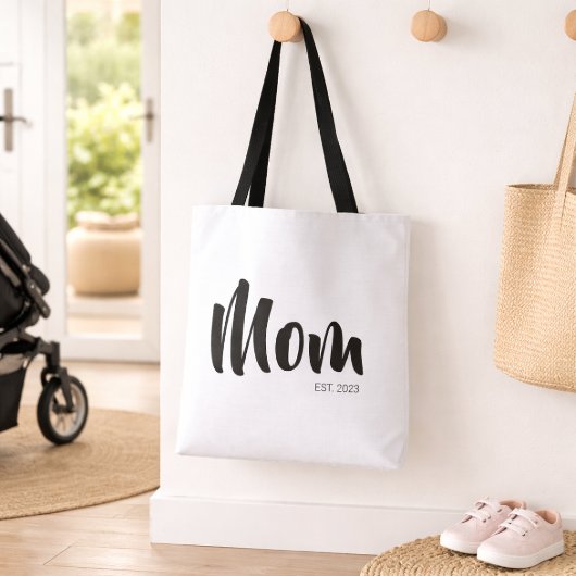 Mom Established New Mom Gift Tote Bag トートバッグ