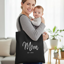 Mom Established New Mom Gift Tote Bag トートバッグ