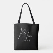 Mom Established New Mom Gift Tote Bag トートバッグ (裏面)