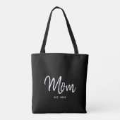 Mom Established New Mom Gift Tote Bag トートバッグ (裏面)