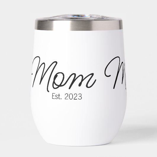 Mom Established New Mom Script Font Gift (正面)