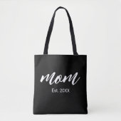 Mom Established New Mom Script Gift トートバッグ (正面)
