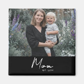 Mom Established Photo 母の日 マグネット (正面)