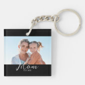 Mom Established Photo Gift キーホルダー (裏面)