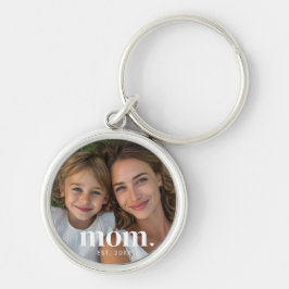 Mom Established Photo Gift キーホルダー