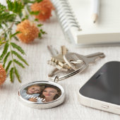 Mom Established Photo Gift キーホルダー (側面)