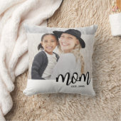 Mom Established Photo Gift クッション (ブランケット)
