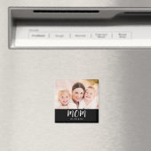 Mom Established Photo Gift マグネット (インサイチュ (食洗機))