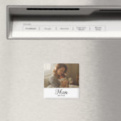 Mom Established Photo Gift マグネット (インサイチュ (食洗機))