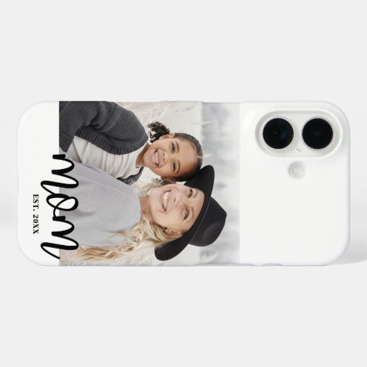 Mom Established Photo Gift Case-Mate iPhoneケース (裏面 (横))