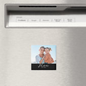 Mom Established Photo Gift Magnet マグネット (インサイチュ (食洗機))