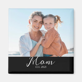 Mom Established Photo Gift Magnet マグネット
