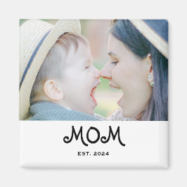 Mom Established Photo Gift Magnet マグネット