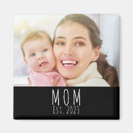 Mom Established Photo Gift Magnet マグネット