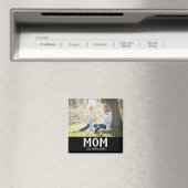 Mom Established Photo Gift Magnet マグネット (インサイチュ (食洗機))