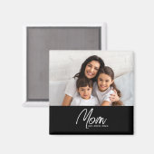 Mom Established Photo Gift Magnet マグネット (正面/裏面)