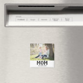 Mom Established Photo Gift Magnet マグネット (インサイチュ (食洗機))