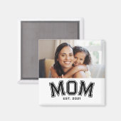 Mom Established Photo Gift Magnet マグネット (正面/裏面)