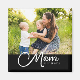 Mom Established Photo Gift Magnet マグネット