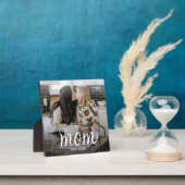 Mom Established Photo Mother's Day フォトプラーク (インサイチュ)