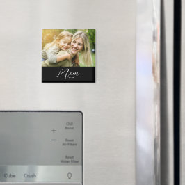 Mom Established Photo Mother's Day マグネット