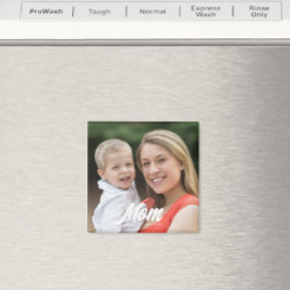 Mom Established Photo Mother's Day マグネット