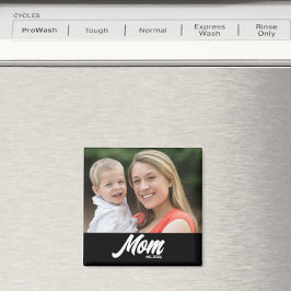 Mom Established Photo Mother's Day マグネット