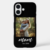 Mom Established Photo Mother's Day Case-Mate iPhoneケース (裏面)