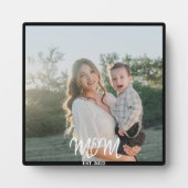 Mom Established, Photo, Script, Photo Plaque フォトプラーク (正面)