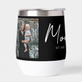 Mom Established Script ブラックフォト (左面)